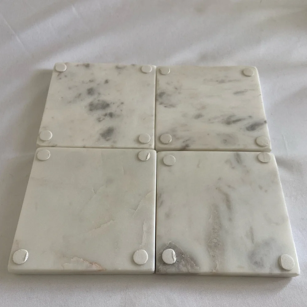 Crate&Barrel stone coasters